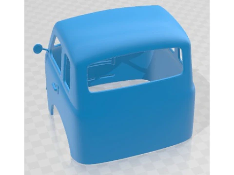 Pegaso II Z 203 1946 Printable Body Cabin Truck 3D Print Model