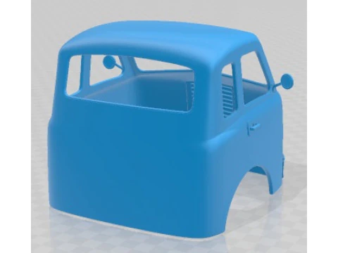 Pegaso II Z 203 1946 Printable Body Cabin Truck 3D Print Model