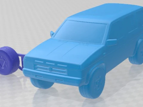 Auto stampabile Nissan Terrano I 1993 Modello di stampa 3D