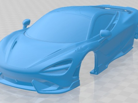 Mclaren 765lt 2021 Printable Body Car 3D Print Model