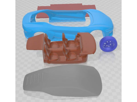 BYD e SEED GT 2019 Printable Car 3D Print Model