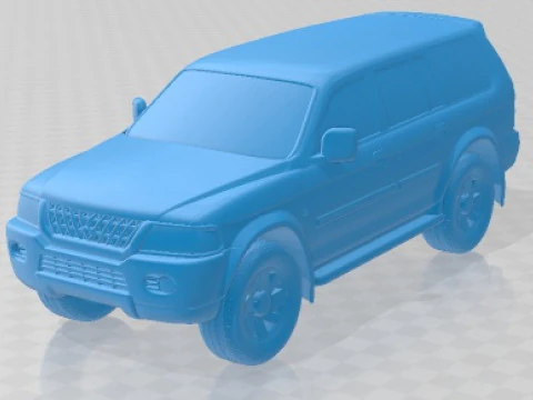 Mitsubishi Pajero Sport 1996 Printable Car 3D Print Model