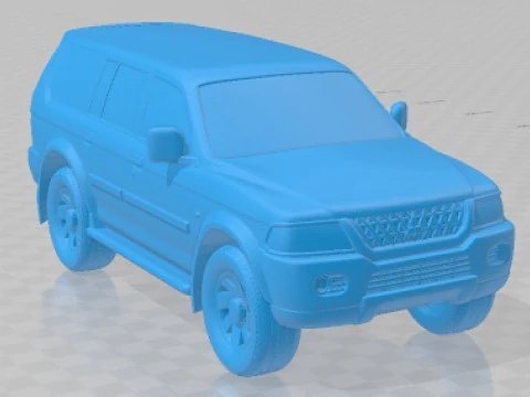 Mitsubishi Pajero Sport 1996 Printable Car 3D Print Model