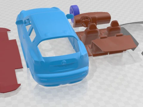 Nissan Juke 2011 Printable Car 3D Print Model