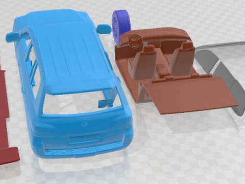 Lexus LX 570 2010 Printable Car 3D Print Model