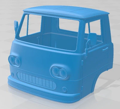 Fiat 625 N 1971 Printable Body Cabin Truck 3D Print Model .c4d .max .obj .3ds .fbx .stl .blend 