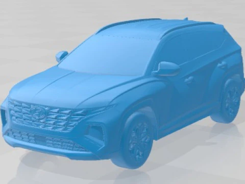 Auto stampabile Hyundai Tucson N Line 2021 Modello di stampa 3D