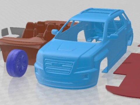 GMC Terrain SLT 2016 Printable Car 3D Print Model