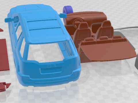 GMC Terrain SLT 2016 Printable Car 3D Print Model