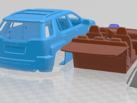 GMC Terrain SLT 2016 Printable Car 3D Print Model