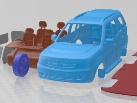 Tata Safari Storme 2015 afdrukbare auto 3D printmodel