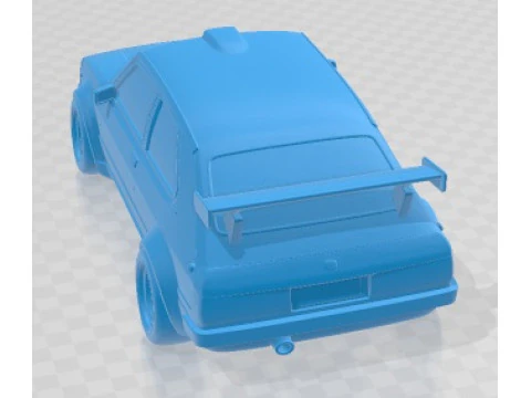 Seat 1200 Sport Bocanegra 1976 Tuning Carro para Imprimir Modelo de Impressão 3D