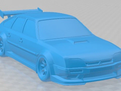 Citroen CX 1974 Tuning Printable Car 3D Print Model