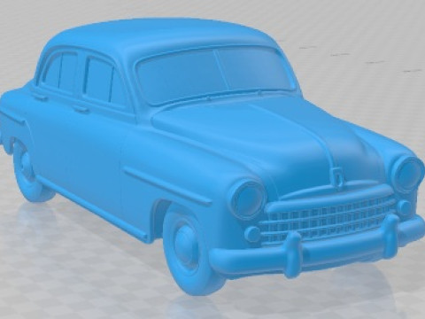 Seat 1400 1957 Printable Car 3D Print Model