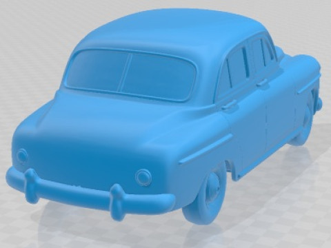 Seat 1400 1957 Printable Car 3D Print Model