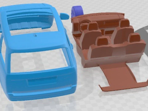 Range Rover 2013 Printable Car 3D Print Model