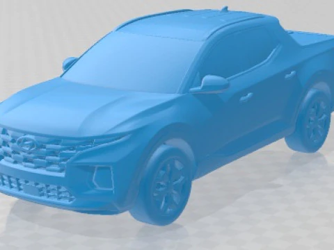 Hyundai Santa Cruz 2022 Printable Car 3D Print Model