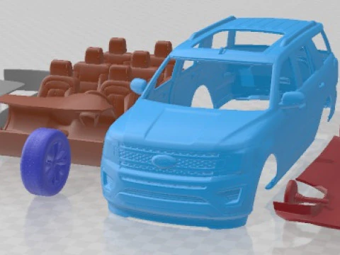 Mobil Cetak Ekspedisi Platinum 2018 Model Cetak 3D