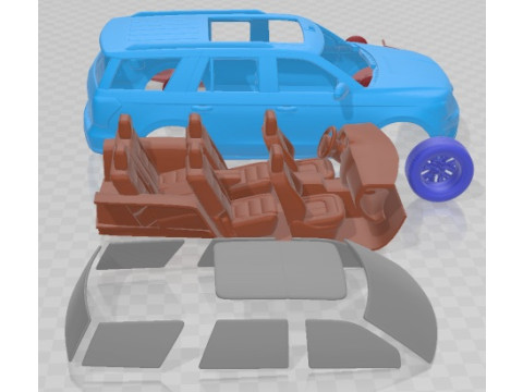 Expedition Platinum 2018 Printable Car 3D Print Model