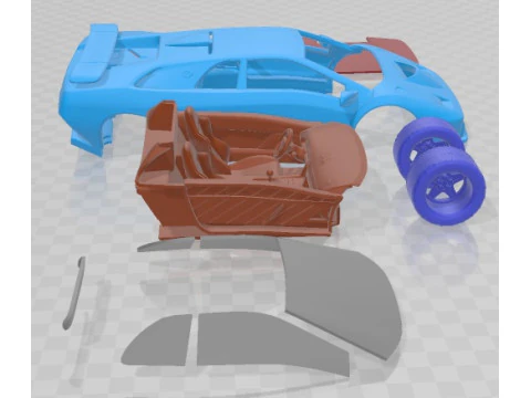 Diablo GT 1999 Printable Car 3D Print Model
