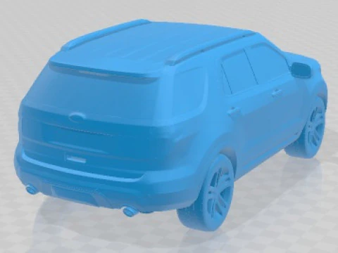 Samoch&oacute;d do wydrukowania Explorer 2011 Model do druku 3D