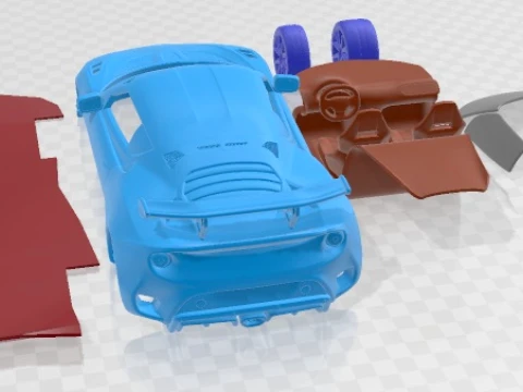 ロータス エヴォーラ GT 430 2018 印刷可能な車 3Dプリントモデル
