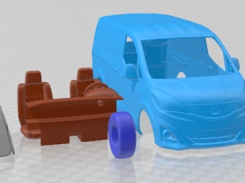BYD ETP 3 2024 Printable Van 3D Print Model