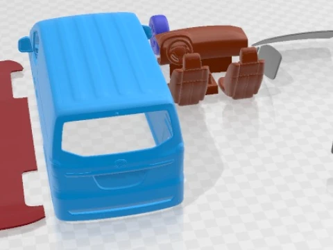 BYD ETP 3 2024 Printable Van 3D Print Model