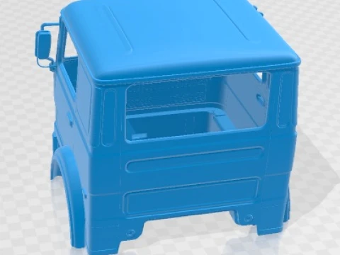 Fiat 619 N1 1971 차체 캐빈 트럭 인쇄 가능 3D 프린트 모델