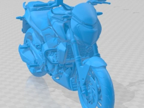 Bajaj Dominar 400 2017 Printable Motorbike 3D Print Model