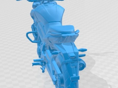 Bajaj Dominar 400 2017 Printable Motorbike 3D Print Model