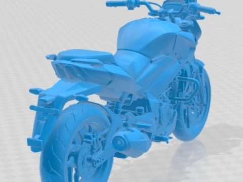 Bajaj Dominar 400 2017 Printable Motorbike 3D Print Model