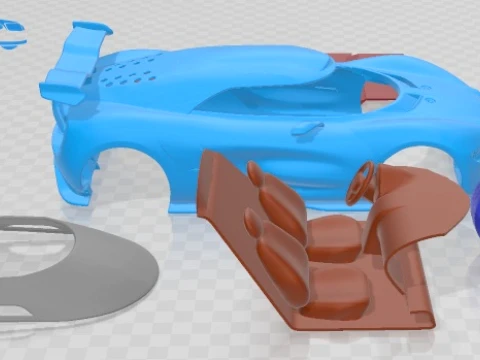Renault Alpine A110-50 2012 Printable Car 3D Print Model