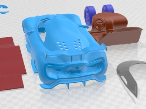 Renault Alpine A110-50 2012 Printable Car 3D Print Model