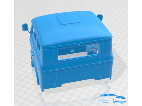 Skoda Liaz 706 RT 1957 Cabin Truck Printable 3D Print Model