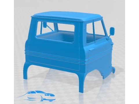 Volvo L430 1968 Cabin Truck Printable 3D Print Model