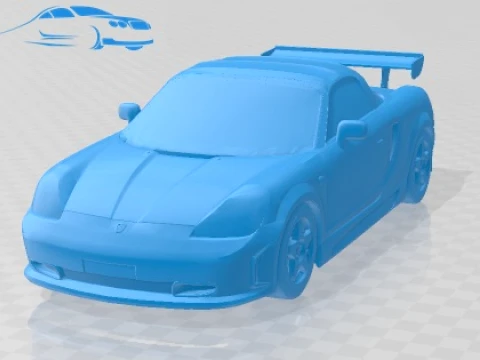 Carro imprimível Toyota MR S Spyder Modelo de Impressão 3D