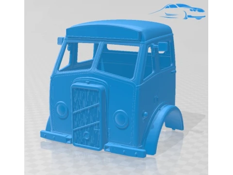 ERF D16 1946 Cabin Truck Printable 3D Print Model