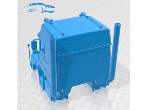 Scania 142 H 1984 Cabin Truck Printable 3D Print Model