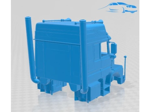 Scania 142 H 1984 Cabin Truck Printable 3D Print Model