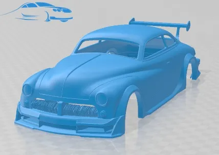 Mercury Eight 1949 Tuning Printable Body Car 3D Print Model .c4d .max .obj .3ds .fbx .stl .blend 