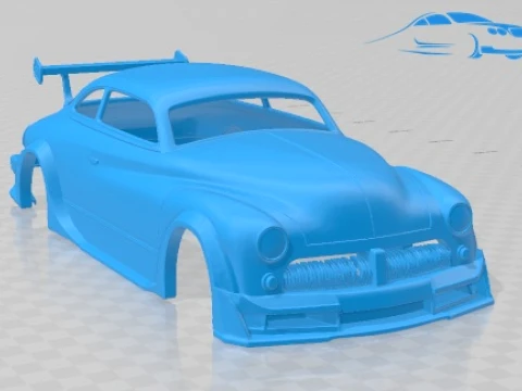 Mercury Eight 1949 Tuning Printable Body Car 3D Print Model