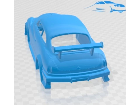 Mercury Eight 1949 Tuning Printable Body Car 3D Print Model
