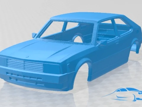 Seat 1200 Sport Bocanegra 1975 Printable Body Car 3D Print Model