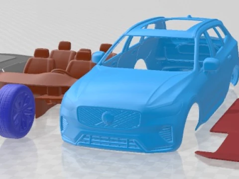 Auto stampabile Volvo XC60 2026 Modello di stampa 3D