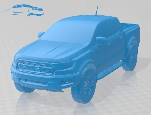 Ranger Raptor 2019 Printable Car 3D Print Model .c4d .max .obj .3ds .fbx .stl .blend