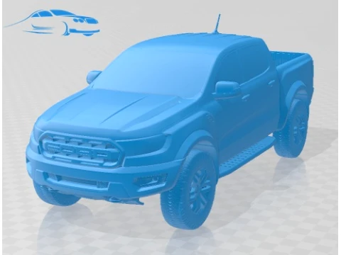 Carro para imprimir Ranger Raptor 2019 Modelo de Impressão 3D