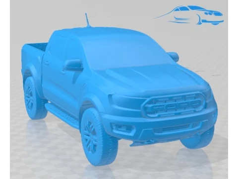 Ranger Raptor 2019 Printable Car 3D Print Model