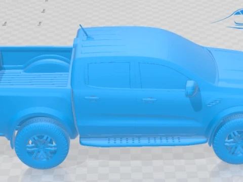 Ranger Raptor 2019 Printable Car 3D Print Model