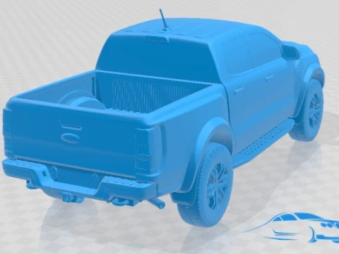 Ranger Raptor 2019 Printable Car 3D Print Model